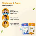 Vision & Wellness Combo for Kids| Nutriverse Eye Care Gummies + Nutriverse Cold & Cough Gummies (30 Gummies/Pack)