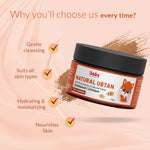 Why choose Natural Ubtan: gentle cleanser, suits all skin types, moisturizes, hydrates, and nourishes the skin
