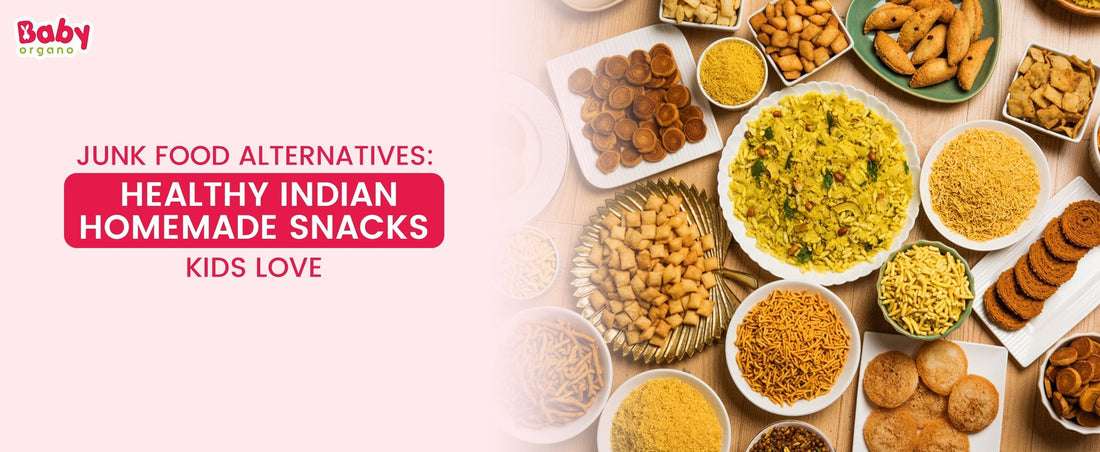 Junk Food Alternatives: Healthy Indian Homemade Snacks Kids Love