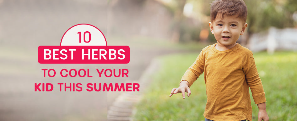 herbs to cool your kid in summer