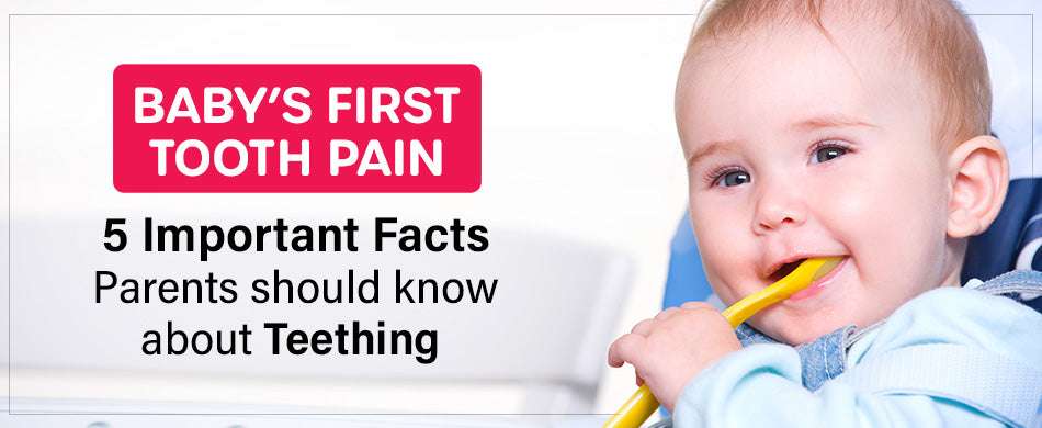 Baby’s First Tooth Pain: 5 Important Facts Parents Should Know about Teething