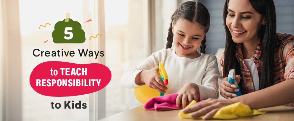 5 simple and creative ways to teach kids responsibility — from helping with chores to organizing donations — while keeping it fun.