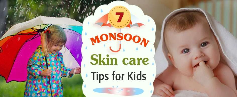 How To Take Care Of A Child's Skin During Monsoon