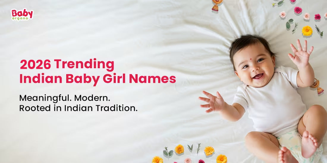 Trending Indian baby girl names with meanings – traditional, modern, unique, and spiritual name ideas for newborn girls in 2026