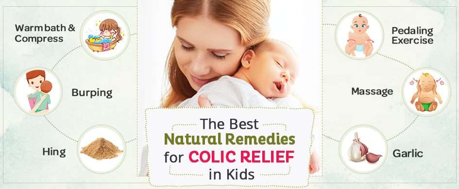 Which are the best natural remedies for colic relief in kids