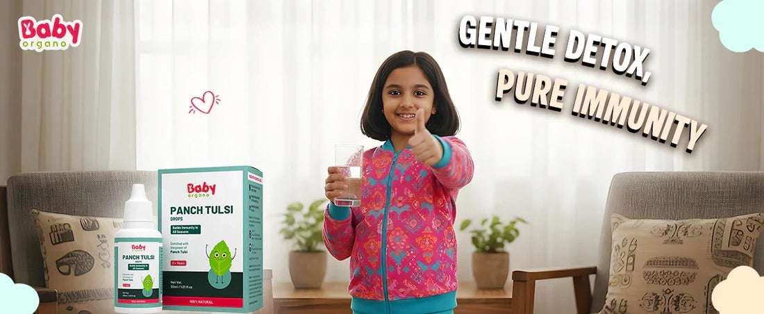 Natural Detox for Kids: How Panch Tulsi Drops Gently Cleanse and Strengthen the Body