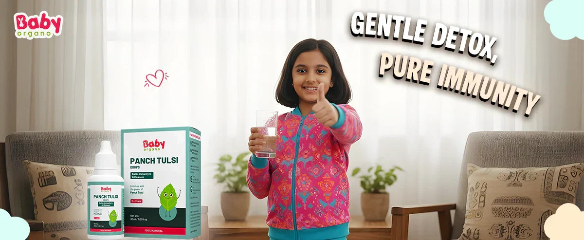 Natural Detox for Kids: How Panch Tulsi Drops Gently Cleanse and Strengthen the Body