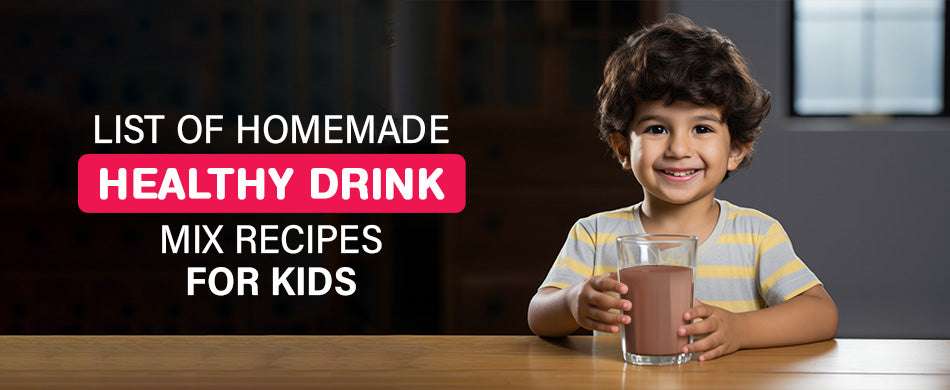 List of Homemade Healthy Drink Mix Recipes for Kids