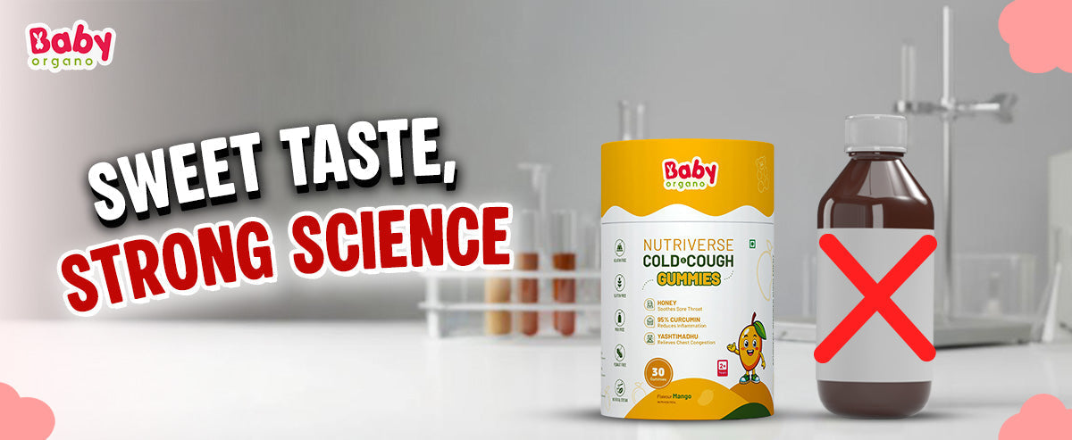 Are Gummies as Effective as Syrups? Science Behind Kids’ Cold & Cough Gummies