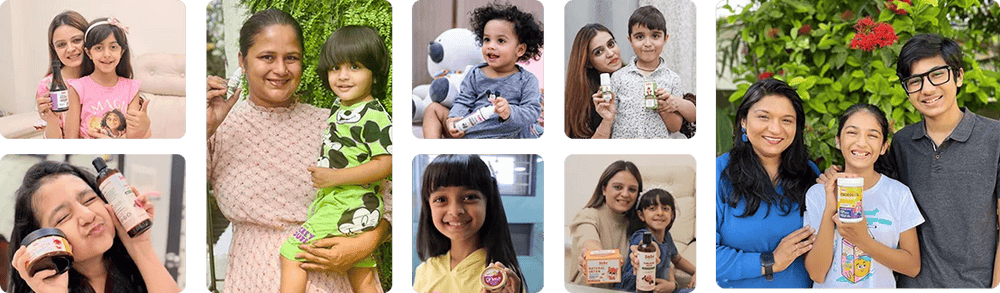 Over 1 million happy families smiling together