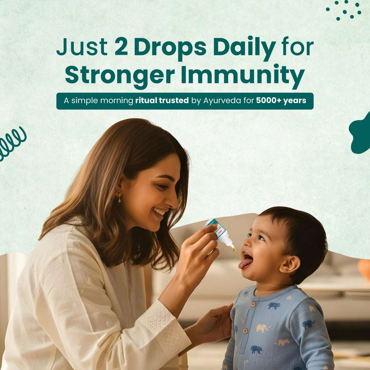 Tulsi Honey Swarnaprashan Drops — India's #1 Clinically Tested Immunity Booster for Kids (0–15 Years)