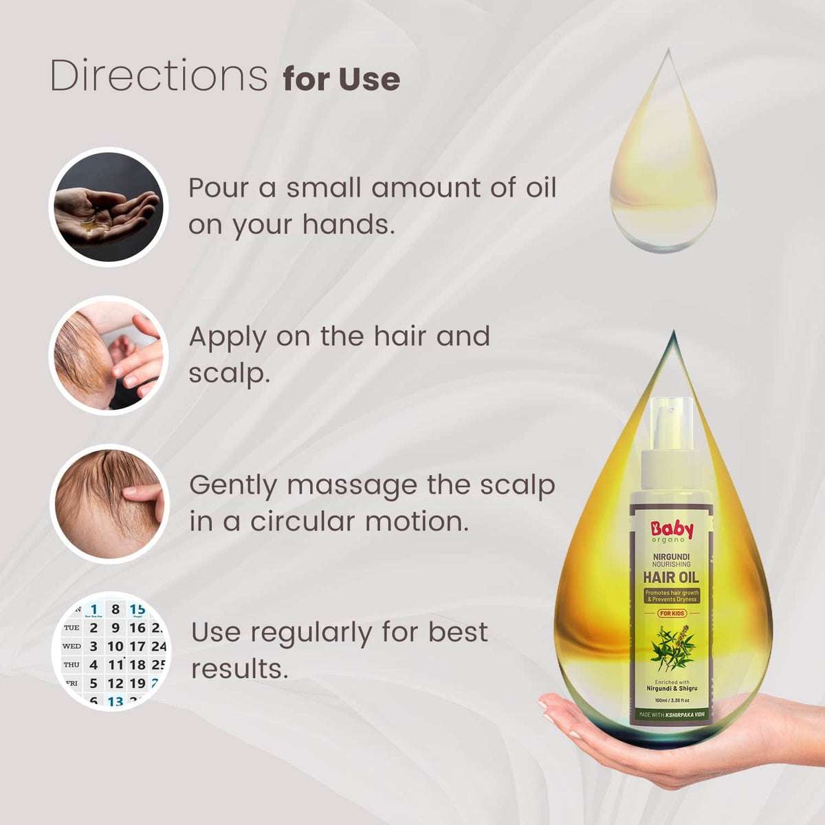BabyOrgano Natural Hair Care – How to Use for Optimal Results in Baby Hair Care