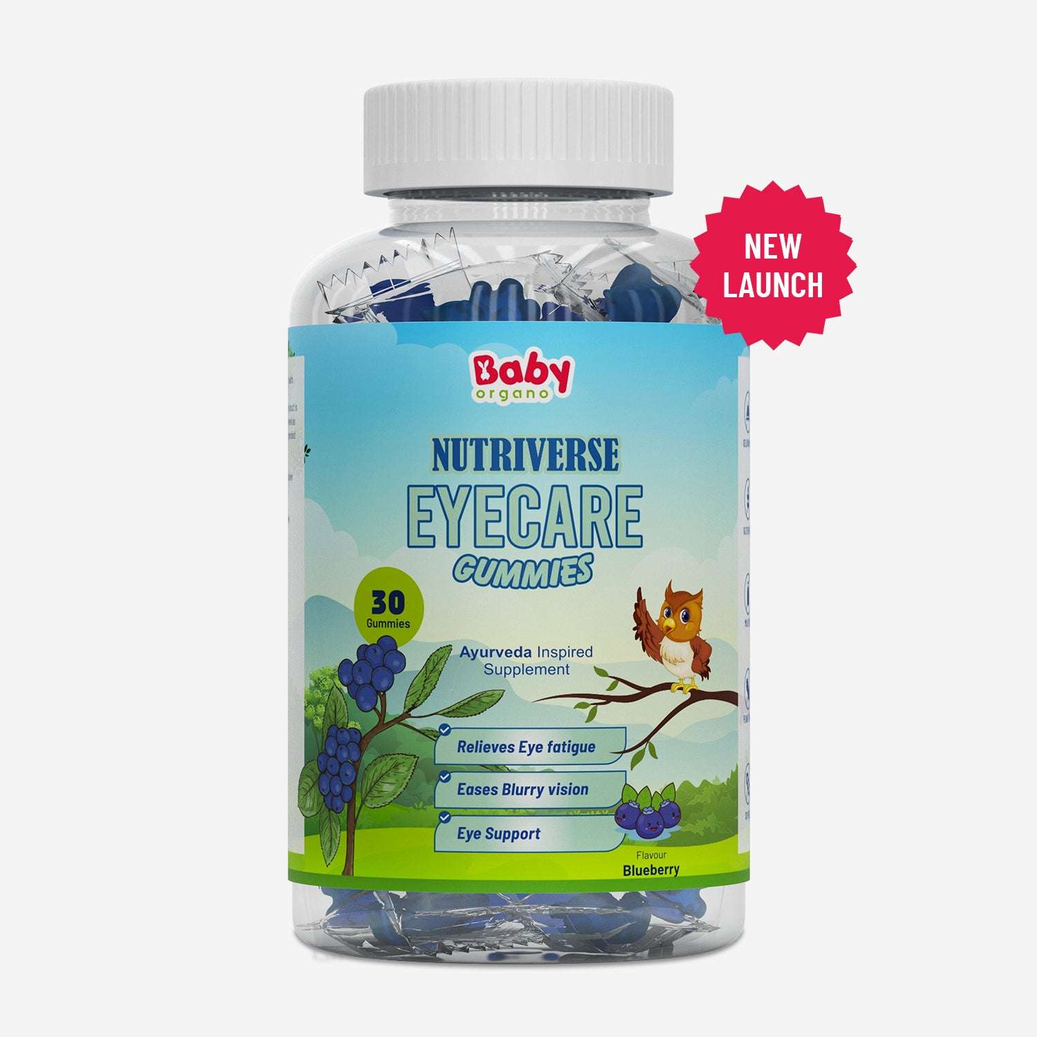 Reduce Eye Strain | Nutriverse Eyecare Gummies | 2 Years +