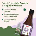 Brain Booster Combo for Kids | Swarnaprashan Drops (15ml) + Ayurvedic Shankhpushpi Syrup (200ml)