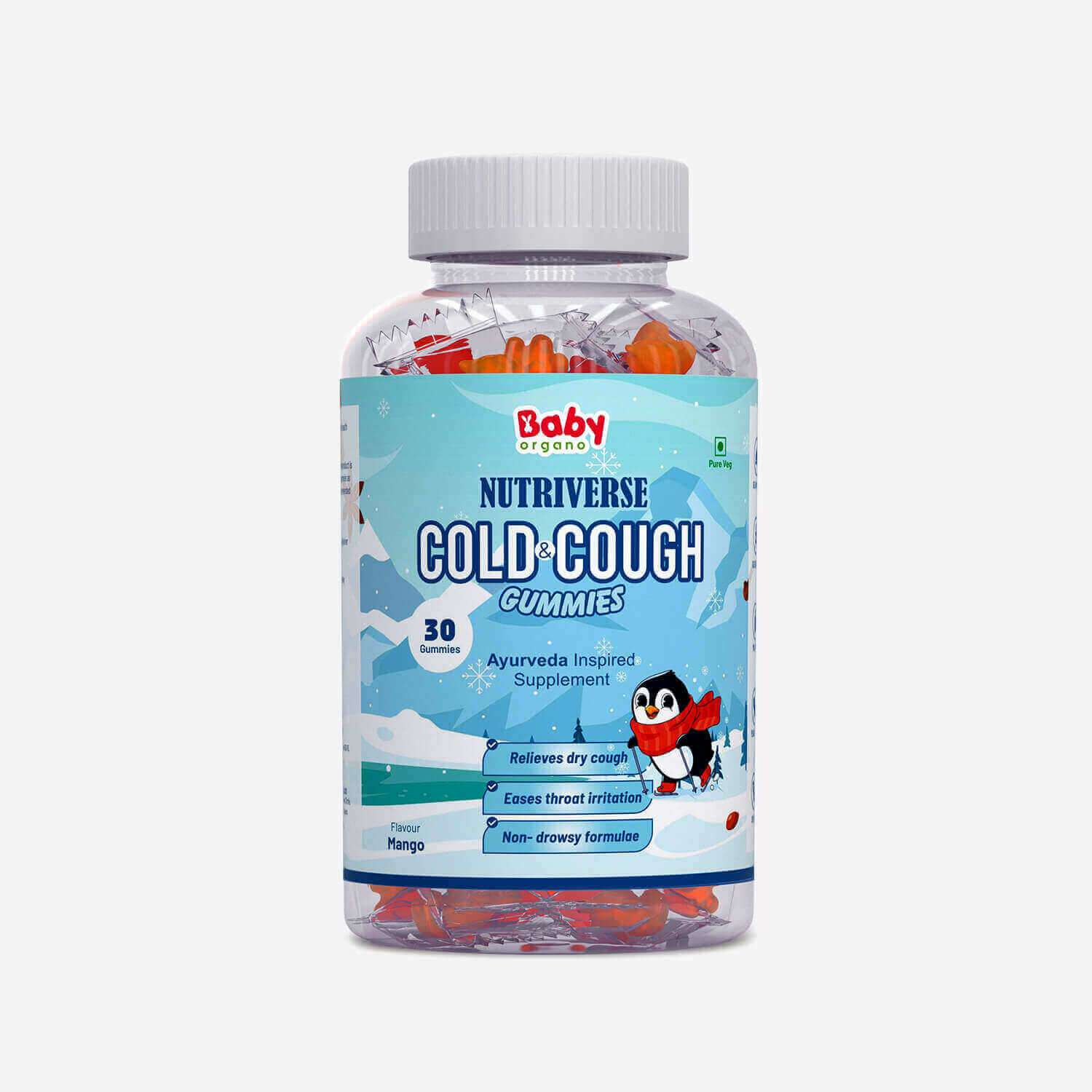 Cold & Cough Relief | Nutriverse Cold and Cough Gummies | 2 Years +