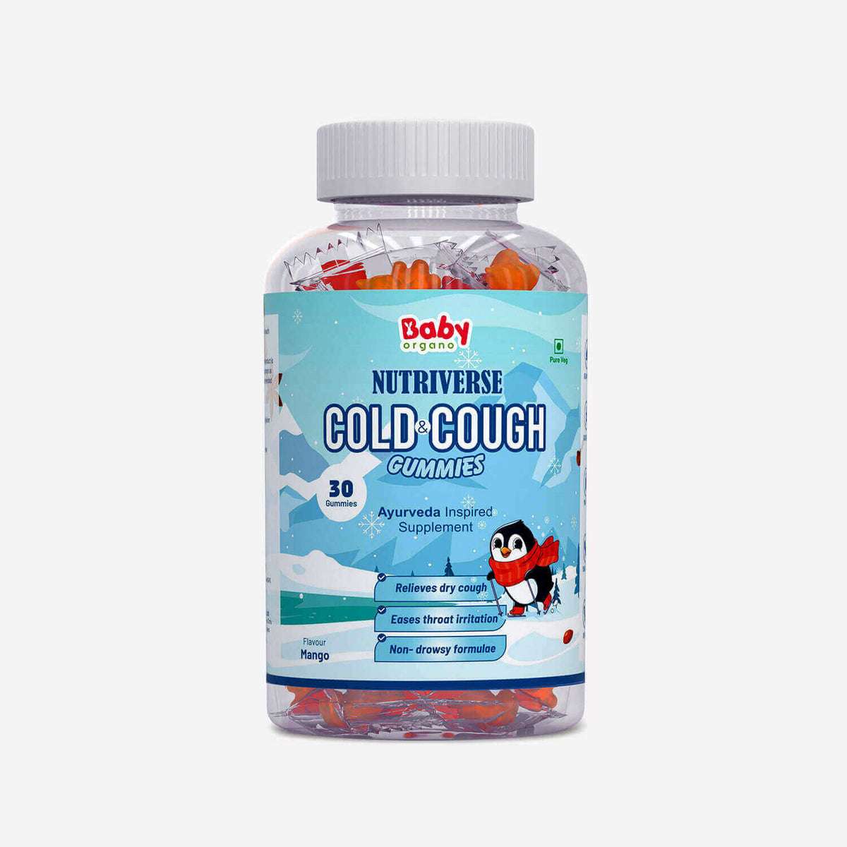 Cold & Cough Relief | Nutriverse Cold and Cough Gummies | 2 Years +