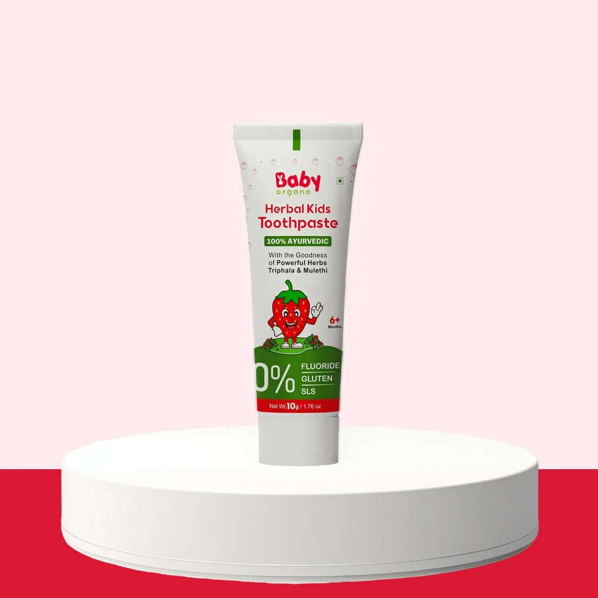 🎁 Strawberry Toothpaste - 10g