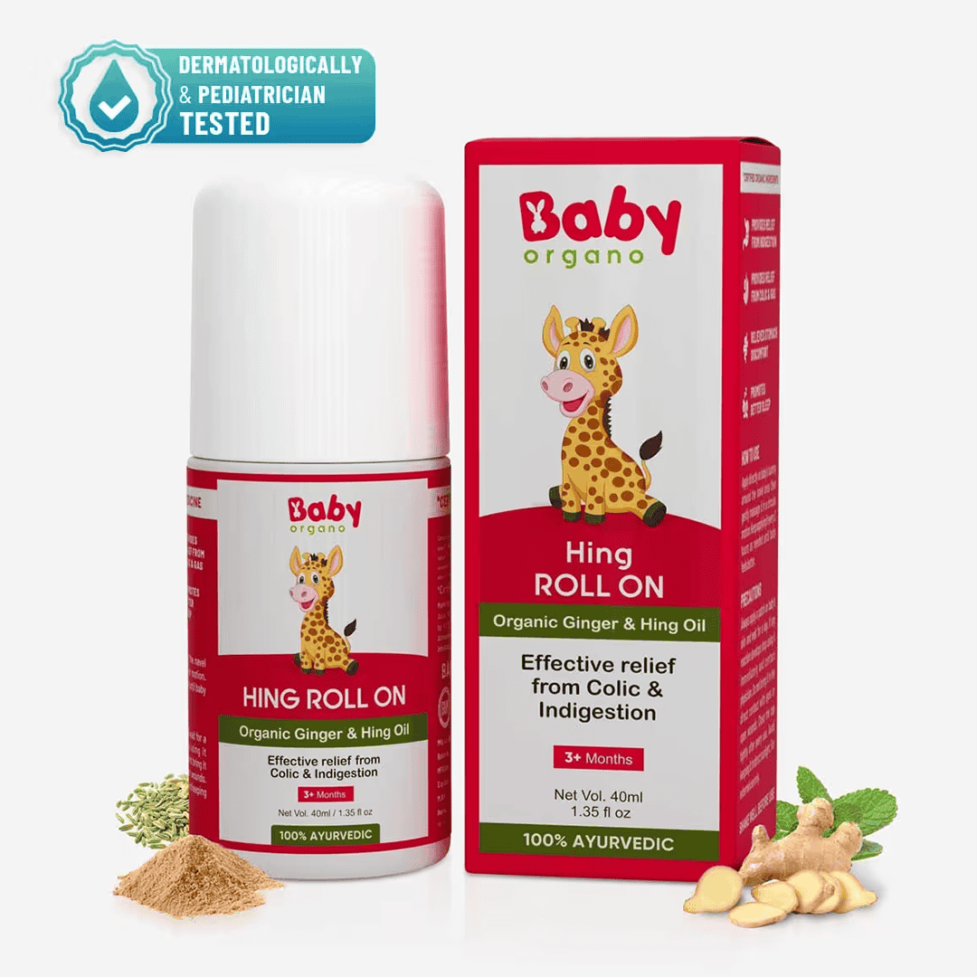Colic Pain Relief | Hing Tummy Roll On | 3 Month +