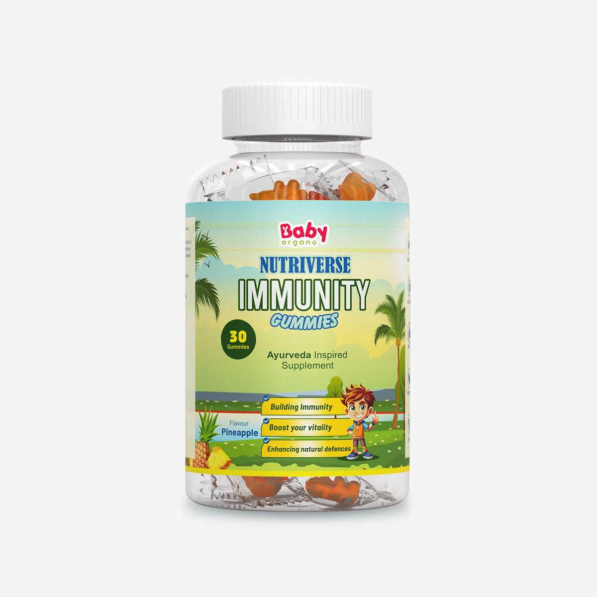 Boost Immunity | Nutriverse Immunity Gummies for Kids | 2 Years +
