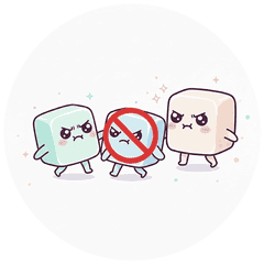 No Refined Sugar / Stevia