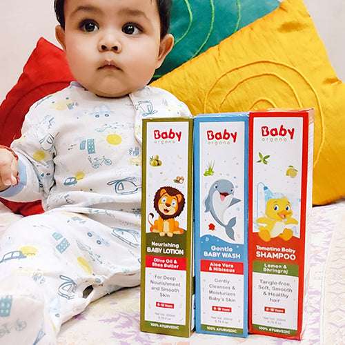 Bath combo is 100% ayurvedic and safe for babies skin