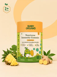 Nutriverse Immunity Gummies | Daily Immune Support | Made with Guduchi, Amalaki, Curcumin & Turmeric