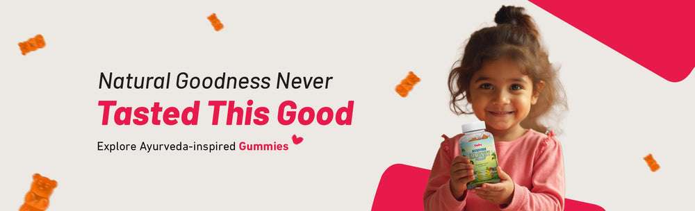 
                Natural Ayurvedic gummies for babies and kids by BabyOrgano
             