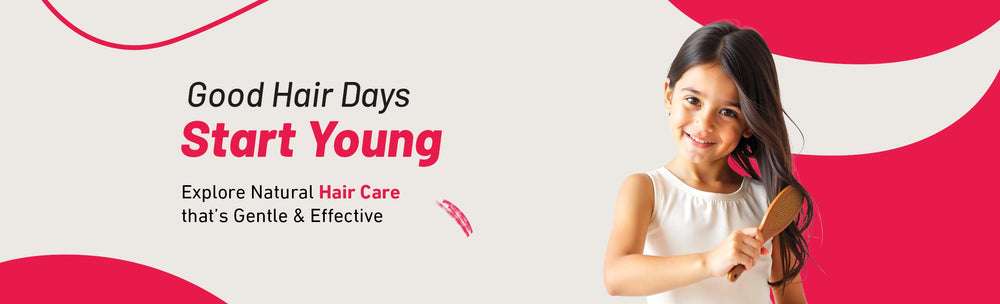 
                Gentle Ayurvedic hair care products for babies and kids
             