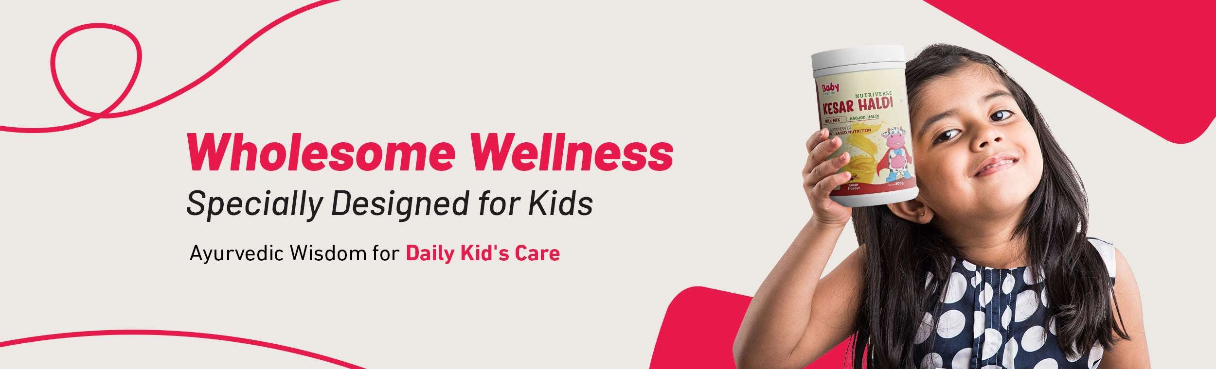 Ayurvedic wellness products for babies and kids by BabyOrgano