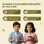 Skin Nourishment Combo for Kids | Natural Ubtan + Nourishing Baby Lotion