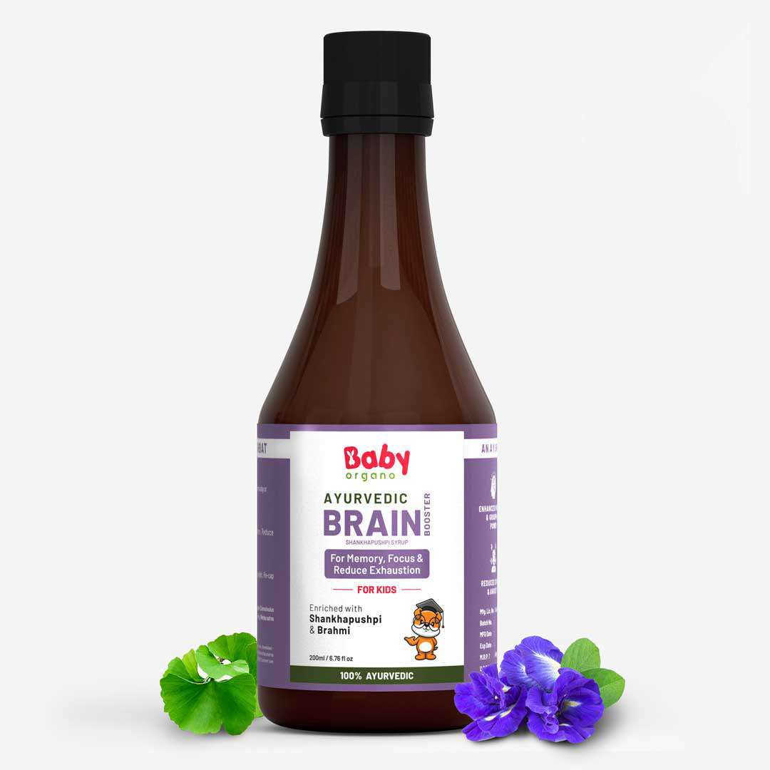 Memory Booster Shankhpushpi Syrup | 5 Years +