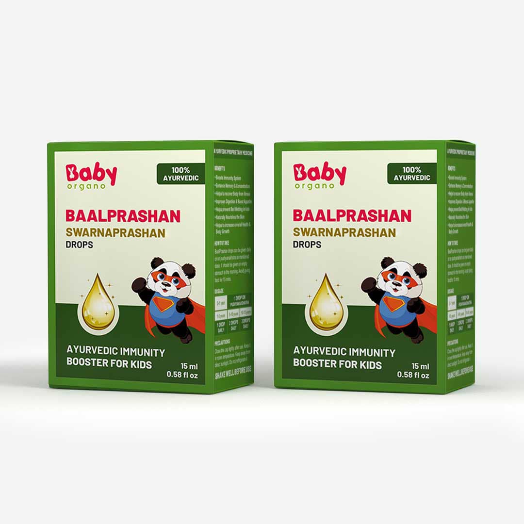Baalprashan Swarnaprashan | Immunity, Concentration & Memory booster for the kids| Contains 24ct Gold Ash for best Results