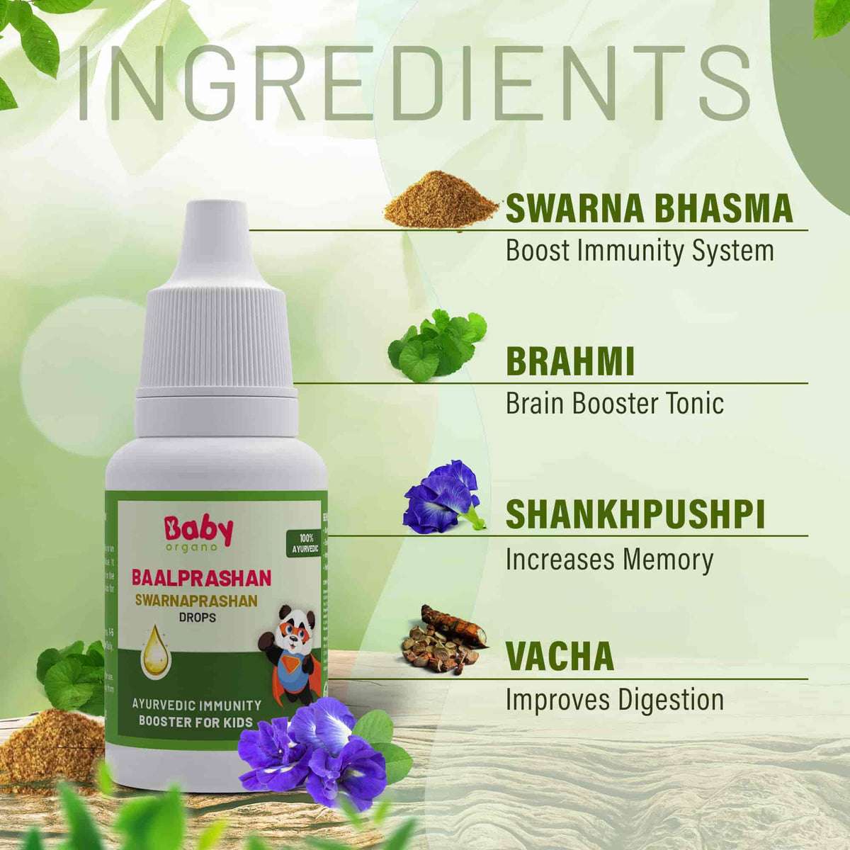 Baalprashan Immunity Booster Drops | Swarnaprashan Drops | 0-15 Years