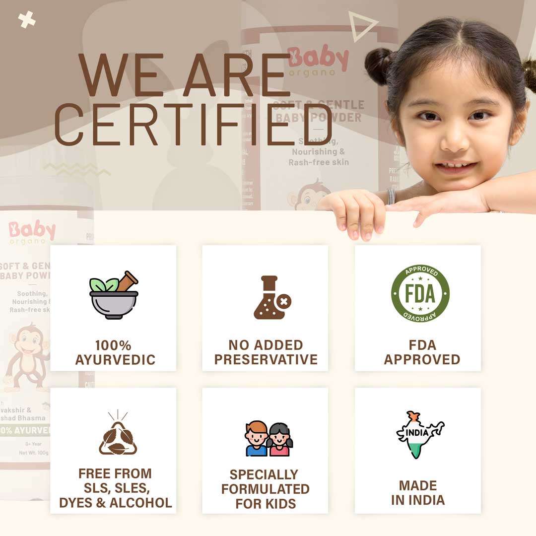 Best Ayurvedic Baby Powder in India Talc Free 100 Safe