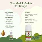 BabyOrgano cold and immunity combo usage guide - Swarnaprashan drops and cold relief roll-on for kids 0 to 15 years