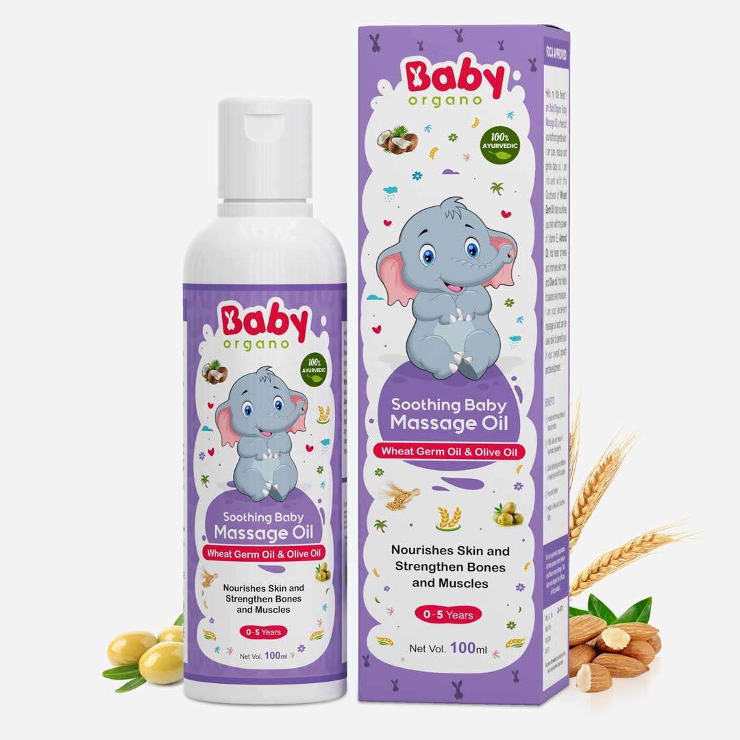 BabyOrgano Ayurvedic Baby Massage Oil