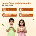 Daily Immunity & Cold Relief Combo for Kids| Baalprashan Suvarnaprashan Drops (15ml) + Nutriverse Cold Care Gummies (30 Gummies/Pack)