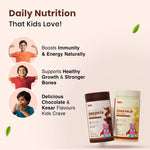 Everyday Milk Wellness Combo for Kids | Kesar Haldi Milk Mix + Chocovita Milk Mix