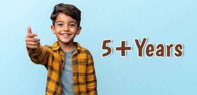 Natural kids care products and daily essentials for children aged 5 years and above.