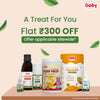 BabyOrgano baby and kids care products with flat ₹300 OFF sitewide offer – natural Ayurvedic wellness for babies and children