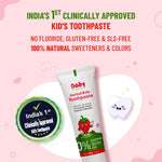 Herbal Kids Toothpaste | Strawberry Flavour | 6+ Months