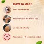 Easy-to-use natural roll-on for growing pains, simply apply over affected area.