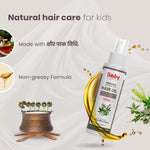 BabyOrgano Natural Hair oil for Kids - Made with Kshirpak Vidhi Ayurvedic formulation