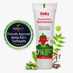 Herbal Kids Toothpaste | Strawberry Flavour | 6+ Months