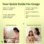 Natural Cold Shield Combo for Kids| Kanthprash Cough Syrup + Natural Cold Relief Roll-On