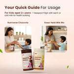 Everyday Milk Wellness Combo for Kids | Kesar Haldi Milk Mix + Chocovita Milk Mix