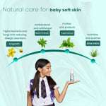BabyOrgano foaming hand wash with Neem, Tulsi, Aloe Vera & Aragvadh – antibacterial, soothing & natural for kids’ skin