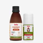 Kanthprash Cough Syrup and Natural Cold Relief Roll-On combo for kids – Ayurvedic relief for cough, cold, and blocked nose
