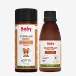 Kanthprash Cough Syrup and Sitopaladi Churna combo for kids – Ayurvedic relief for cough, cold, and throat pain