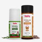 Kid’s Cold & Cough Relief Combo for Kids| Cold Relief Roll-On + Sitopaladi Churna